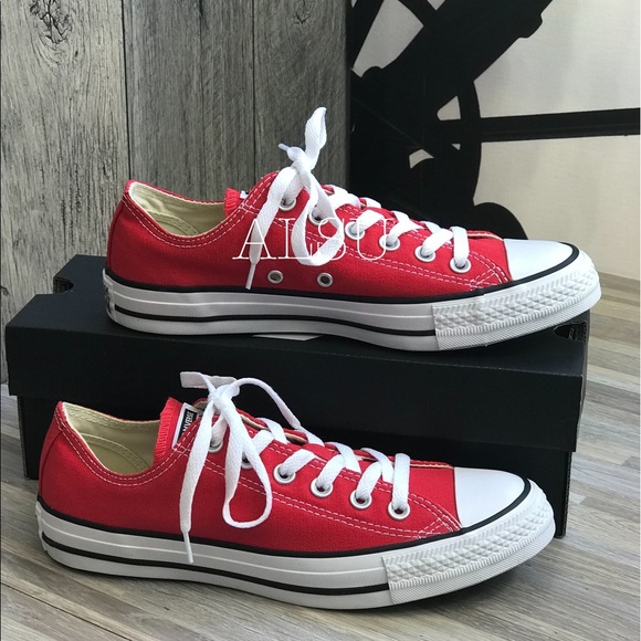 Converse Adult Vulc Ctas Classic LT Red W AUTHENT - Picture 2 of 8